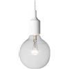 Muuto - Sospensione E27 - Beige - Silicone - Designer Taf Architects