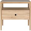 Ethnicraft - Comodino Spindle - Legno naturale - Rovere massello - Designer Nathan Yong