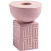 klevering & klevering - Portacandela Stack - Rosa - Ceramica