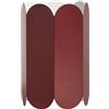 Hay - Paralume Arcs - Rosso - Acciaio - Designer Muller Van Severen
