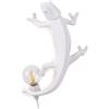 Seletti - Applique con presa Animaux - Bianco - Resina - Designer Marcantonio