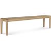 Ethnicraft - Panchina Bok - Legno naturale - Rovere massello - Designer Alain van Havre