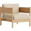 Hay - Poltrona imbottita Arbour - Beige - Designer Daniel Rybakken