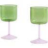 Hay - Bicchiere da vino tint - Verde - Vetro borosilicato