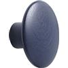 Muuto - Appendiabiti The dots - Blu - Frassino tinto - Designer Lars Tornoe