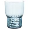 Kartell - Bicchiere Trama - Blu - Tecnopolimero - Designer Patricia Urquiola