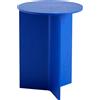 Hay - Tavolino d'appoggio Slit - Blu - Impiallacciatura di rovere - Designer Hay Studio