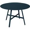 Fermob - Tavolo rotondo So'O - Blu - Acciaio - Designer Studio Fermob