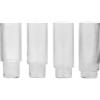 Ferm Living - Bicchiere da long drink Ripple - Trasparente - Vetro soffiato a bocca - Designer Trine Andersen