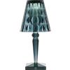 Kartell - Lampada da esterno ricaricabile senza fili Battery - Blu - PMMA - Designer Ferruccio Laviani