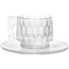 Kartell - Tazzina da caffè Jellies Family - Trasparente - Tecnopolimero termoplastico - Designer Patricia Urquiola