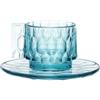 Kartell - Tazzina da caffè Jellies Family - Blu - Tecnopolimero termoplastico - Designer Patricia Urquiola