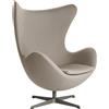 Fritz Hansen - Poltrona imbottita Egg - Beige - Schiuma di poliuretano - Designer Arne Jacobsen