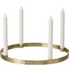 Ferm Living - Candeliere Bougeoirs - Oro - Ottone - Designer Trine Andersen