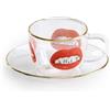 Seletti - Tazzina da caffè Toilet Paper - Multicolore - Vetro borosilicato - Designer Floris Hovers