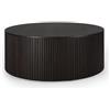 Ethnicraft - Tavolino Roller - Legno naturale - Mogano tinto - Designer Jacques Deneef