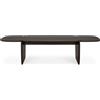 Ethnicraft - Tavolino PI - Marrone - Mogano massiccio tinto - Designer Alain van Havre