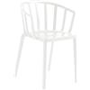 Kartell - Poltrona impilabile Generic - Bianco - policarbonato - Designer Philippe Starck