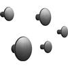 Muuto - Set di 5 The dots - Nero - Acciaio - Designer Lars Tornoe