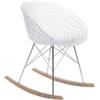 Kartell - Rocking chair Smatrik - Trasparente - Legno - Designer Tokujin Yoshioka