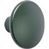 Muuto - Appendiabiti The dots - Verde - Acciaio - Designer Lars Tornoe
