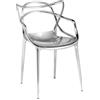 Kartell - Sedia impilabile Masters - Metallo - Tecnopolimero termoplastico riciclato - Designer Philippe STARCK with Eugeni QUITLLET