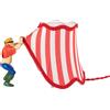 Seletti - Lampada da tavolo Circus - Rosso - Tessuto poliestere - Designer Uto Balmoral