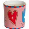 Bitossi Home - Candela profumata Pangea - Rosa - Cera - Designer Pangea