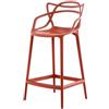 Kartell - Sedia da bar Masters - Arancione - Tecnopolimero termoplastico riciclato - Designer Philippe STARCK with Eugeni QUITLLET