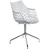 Driade - Poltrona Meridiana - Trasparente - Acciaio cromato - Designer Christophe Pillet