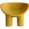 Driade - Poltrona Roly Poly - Giallo - Polietilene - Designer Faye Toogood