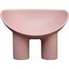 Driade - Poltrona Roly Poly - Rosa - Polietilene - Designer Faye Toogood