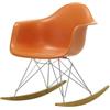 Vitra - Rocking chair Eames Plastic - Arancione - Acero massiccio - Designer Charles & Ray Eames