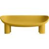 Driade - Divano da giardino a 2 posti Roly Poly - Giallo - Polietilene - Designer Faye Toogood