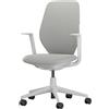 Vitra - Poltrona a rotelle ACX - Grigio - Tessuto maglia imbottito - Designer Antonio Citterio
