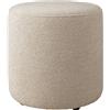 Ethnicraft - Pouf Barrow - Beige - Schiuma ad alta densità - Designer Jacques Deneef