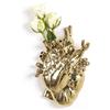 Seletti - Vaso Love in Bloom - Metallo - Porcellana dipinta - Designer Marcantonio