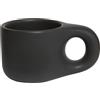 TOOGOOD - Tazza Dough - Nero - Gres smaltato - Designer Faye Toogood