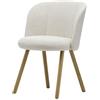 Vitra - Sedia imbottita Mikado - Beige - Polipropilene riciclato - Designer Barber Osgerby