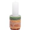 STAN EDITIONS - Candela Candl Stack - Marrone - Paraffina - Designer Stan Verstraete