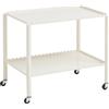 Hay - Carrello/tavolo d'appoggio Arcs - Bianco - Acciaio - Designer Muller Van Severen