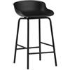 Normann Copenhagen - Sgabello bar Hyg - Nero - Polipropilene - Designer Simon Legald