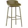 Normann Copenhagen - Sgabello bar Hyg - Verde - Polipropilene - Designer Simon Legald