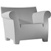 Kartell - Poltrona Bubble Club - Grigio - Polipropilene - Designer Philippe Starck