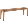 Ethnicraft - Panchina Bok OUTDOOR - Legno naturale - Teak massello - Designer Alain van Havre