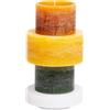 STAN EDITIONS - Candela Candl Stack - Multicolore - Paraffina - Designer Stan Verstraete