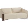 KANN DESIGN - Divano 3 posti o più Timber - Beige - Schiuma HR - Designer Charles Kalpakian
