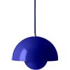 tradition &tradition - Sospensione FlowerPot - Blu - Acciaio laccato - Designer Verner Panton
