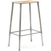 Frama - Sgabello bar Adam - Beige - Acciaio - Designer Toke Lauridsen