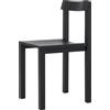 KANN DESIGN - Sedia Tal - Nero - Massello di quercia colorato - Designer Léonard Kadid